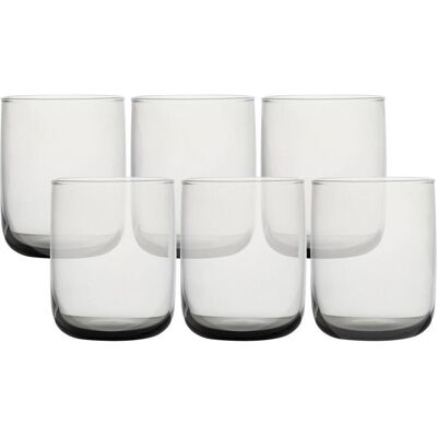 Hermia Elite Glass Set 6 Pieces, Verres, Gris - Publicité Hermia Elite Glass Set 6 Pieces, Verres, Gris - Publicité