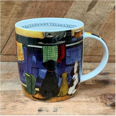Alex Clark Art M34 Hunde in der Küchentasse, Tasse - Publicité Alex Clark Art M34 Hunde in der Küchentasse, Tasse - Publicité