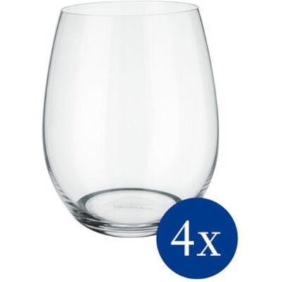 Villeroy & Boch Gobelet 2 Set 4pcs Entrée, Verres, Transparent - Publicité Villeroy & Boch Gobelet 2 Set 4pcs Entrée, Verres, Transparent - Publicité