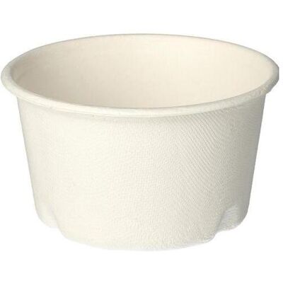Papstar 50 gobelets à soupe, canne à sucre "pure" 350 ml Ø 10 cm - 6,4 cm blanc, Contenant à usage unique, Blanc - Publicité Papstar 50 gobelets à soupe, canne à sucre "pure" 350 ml Ø 10 cm - 6,4 cm blanc, Contenant à usage unique, Blanc - Publicité
