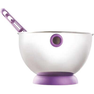 ViceVersa Kogel Mogel Bowl + Whisk Set violet 16242, Saladier + bol, Violet - Publicité ViceVersa Kogel Mogel Bowl + Whisk Set violet 16242, Saladier + bol, Violet - Publicité