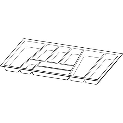 Hettich Casiers pour couverts OrgaTray 740, Range-couverts, Gris - Publicité Hettich Casiers pour couverts OrgaTray 740, Range-couverts, Gris - Publicité