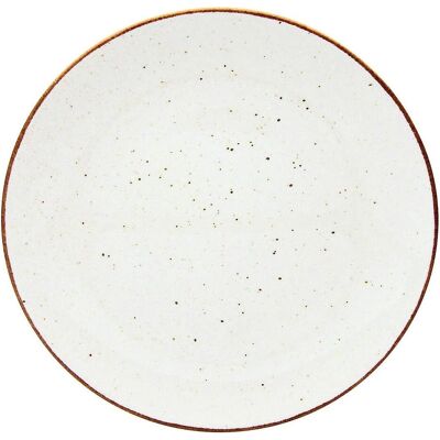 6x CreaTable Assiette plate 'Vintage Nature, Assiettes, Blanc - Publicité 6x CreaTable Assiette plate 'Vintage Nature, Assiettes, Blanc - Publicité