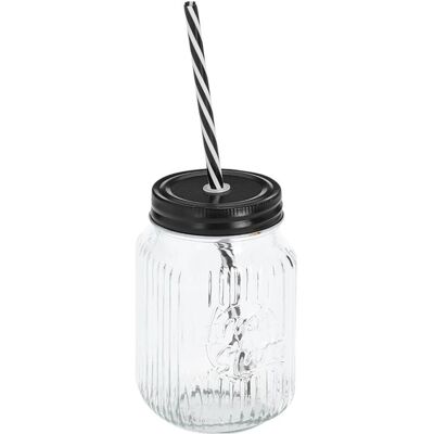 Zeller Present Verre à boire, Verres, Noir, Transparent, Multicolore - Publicité Zeller Present Verre à boire, Verres, Noir, Transparent, Multicolore - Publicité