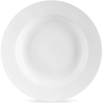 Orion Talerz obiadowy głęboki porcelanowy MONA 24,5 cm, 350 ml, Assiettes, Blanc - Publicité Orion Talerz obiadowy głęboki porcelanowy MONA 24,5 cm, 350 ml, Assiettes, Blanc - Publicité