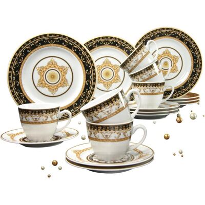 Service à Café Majestosa de CreaTable - 18 pièces pour 6 personnes - Publicité Service à Café Majestosa de CreaTable - 18 pièces pour 6 personnes - Publicité