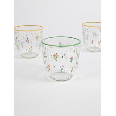 Hermia Botanical V2 Glass Set (4 Pieces), Verres, Vert, Jaune - Publicité Hermia Botanical V2 Glass Set (4 Pieces), Verres, Vert, Jaune - Publicité