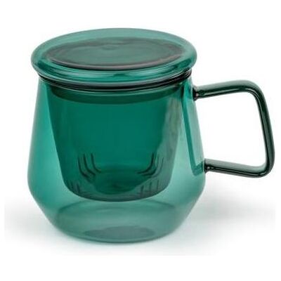 Bredemeijer, Théière, Tea for one Livorno 350ml Glas grün 165042 (0.29 l) - Publicité Bredemeijer, Théière, Tea for one Livorno 350ml Glas grün 165042 (0.29 l) - Publicité