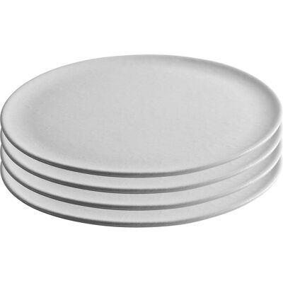 AIDA RAW Blanc Arctique - Assiette de Service - Publicité AIDA RAW Blanc Arctique - Assiette de Service - Publicité