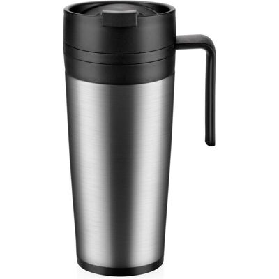 Tescoma Gobelet isotherme CONSTANT 0.4 l, en acier inoxydable, Tasse, Argent - Publicité Tescoma Gobelet isotherme CONSTANT 0.4 l, en acier inoxydable, Tasse, Argent - Publicité