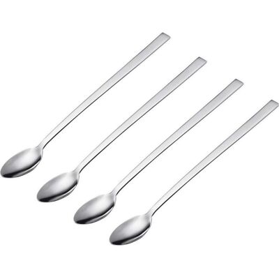 Westmark 4 cuillères à latte macchiato, acier inoxydable 18/10, Couverts, Argent - Publicité Westmark 4 cuillères à latte macchiato, acier inoxydable 18/10, Couverts, Argent - Publicité