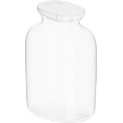 Blanco - Glaskaraffe - 1L Marmordeckel - Glass Carafe - Publicité Blanco - Glaskaraffe - 1L Marmordeckel - Glass Carafe - Publicité