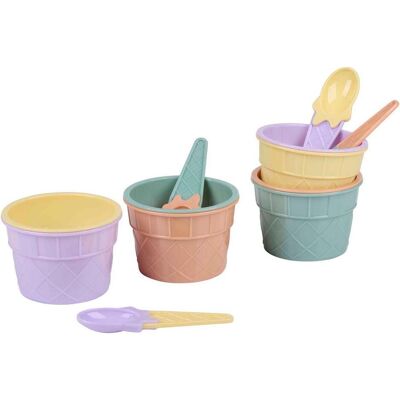 alpina Ice Cream set 8pcs, Production de glace, Orange, Vert, Multicolore, Violet, Jaune - Publicité alpina Ice Cream set 8pcs, Production de glace, Orange, Vert, Multicolore, Violet, Jaune - Publicité