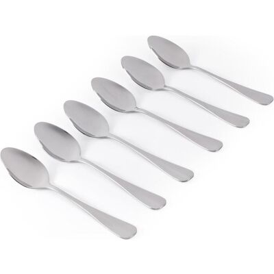 Salter BW13681EU7 Newbury 6-Piece Teaspoon Set, Couverts, Argent - Publicité Salter BW13681EU7 Newbury 6-Piece Teaspoon Set, Couverts, Argent - Publicité