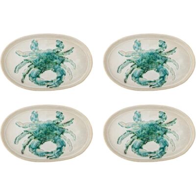 Bloomingville, Vaisselle de service, - Hadden Plate - Green - Publicité Bloomingville, Vaisselle de service, - Hadden Plate - Green - Publicité