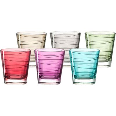 Leonardo Vario, Verres, Multicolore - Publicité Leonardo Vario, Verres, Multicolore - Publicité
