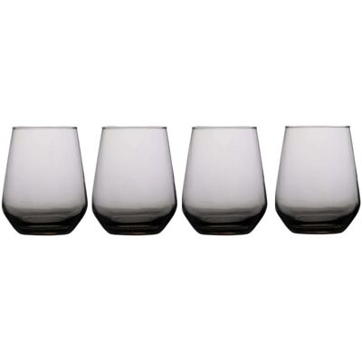 alpina Verre à boire - Smoke 4pc, Verres, Transparent, Gris - Publicité alpina Verre à boire - Smoke 4pc, Verres, Transparent, Gris - Publicité
