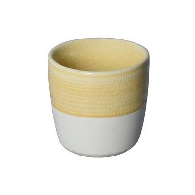 Loveramics Dale Harris - Tasse plate blanche de 150 ml - Jaune, Tasse, Jaune - Publicité Loveramics Dale Harris - Tasse plate blanche de 150 ml - Jaune, Tasse, Jaune - Publicité