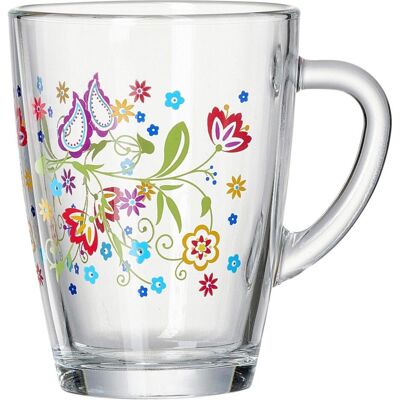 Ritzenhoff & Breker Shanti Kaffeeglas, Tasse, Multicolore, Transparent - Publicité Ritzenhoff & Breker Shanti Kaffeeglas, Tasse, Multicolore, Transparent - Publicité