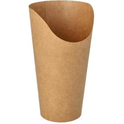 PAPSTAR Tasse à Wrap marron - 470ml - 50 pièces - Publicité PAPSTAR Tasse à Wrap marron - 470ml - 50 pièces - Publicité