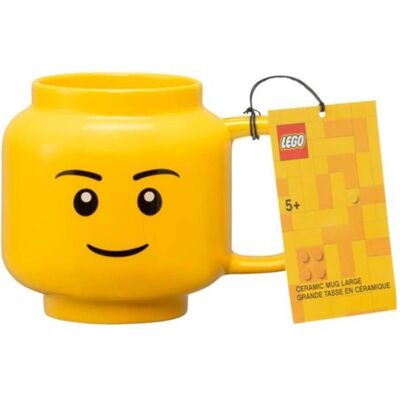 LEGO - Keramic tasse - Jaune - Garçon - Mug - Publicité LEGO - Keramic tasse - Jaune - Garçon - Mug - Publicité