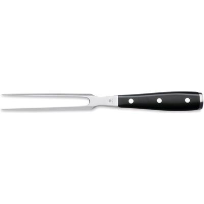 Wüsthof Fourchette à viande / Meat fork, 16 cm, Classic Ikon, Couverts de service, Noir - Publicité Wüsthof Fourchette à viande / Meat fork, 16 cm, Classic Ikon, Couverts de service, Noir - Publicité