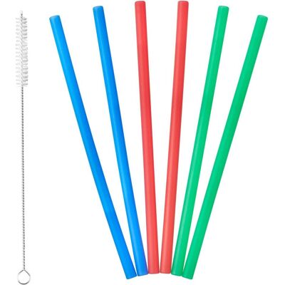 Lurch Pailles pack de 6, Pailles, Multicolore - Publicité Lurch Pailles pack de 6, Pailles, Multicolore - Publicité