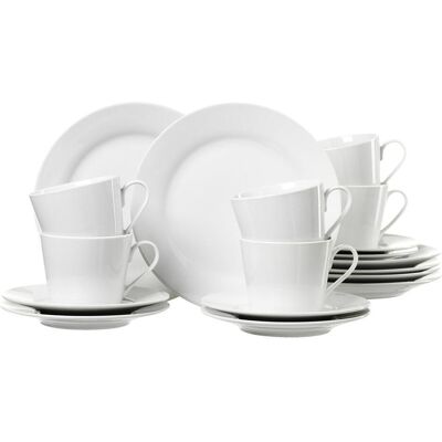 Ritzenhoff & Breker Tasse à café et soucoupe Bianco, lot de 6, Tasse, Blanc - Publicité Ritzenhoff & Breker Tasse à café et soucoupe Bianco, lot de 6, Tasse, Blanc - Publicité