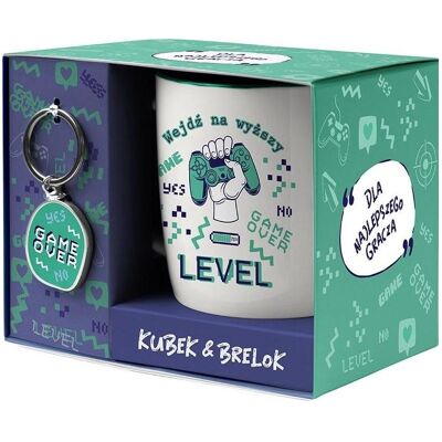 Be happy gifts Geschenkset für den besten Spieler, Tasse, Argent - Publicité Be happy gifts Geschenkset für den besten Spieler, Tasse, Argent - Publicité