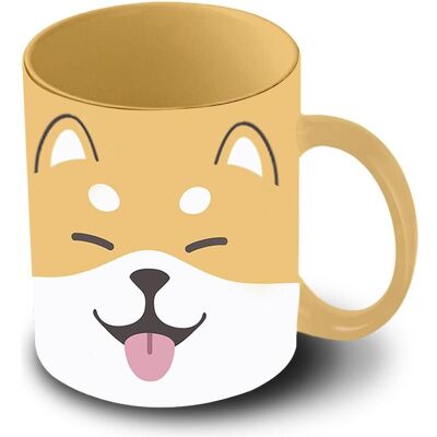 Karactermania Oh My Pop! Tasse Shiba, Tasse, Multicolore, Jaune - Publicité Karactermania Oh My Pop! Tasse Shiba, Tasse, Multicolore, Jaune - Publicité