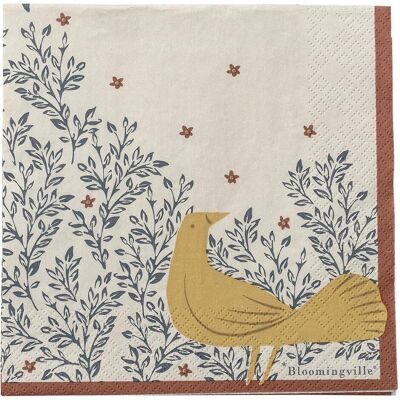 Bloomingville, Serviettes de table, Hezha (12 pcs, 33 x 33 cm) - Publicité Bloomingville, Serviettes de table, Hezha (12 pcs, 33 x 33 cm) - Publicité