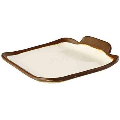 APS - Crocker - beige - rectangulaire - Plate - Publicité APS - Crocker - beige - rectangulaire - Plate - Publicité
