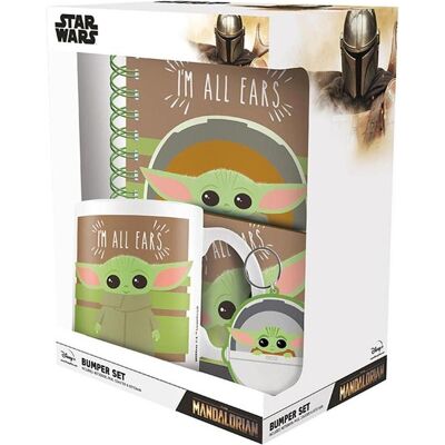 Star Wars The Mandalorian (I'm All Ears) Bumper Mug, Tasse, Multicolore - Publicité Star Wars The Mandalorian (I'm All Ears) Bumper Mug, Tasse, Multicolore - Publicité
