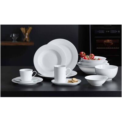 Ritzenhoff & Breker Kaffeebecher 300ml weiss- VPE:6, Tasse, Blanc - Publicité Ritzenhoff & Breker Kaffeebecher 300ml weiss- VPE:6, Tasse, Blanc - Publicité