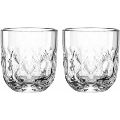 Leonardo Cappuccino Becher Gocce 2 220 ml, 2 Stück, Tasse, Transparent - Publicité Leonardo Cappuccino Becher Gocce 2 220 ml, 2 Stück, Tasse, Transparent - Publicité