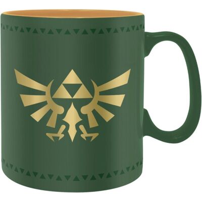 ABYstyle Tazza The Legend of Zelda Hyrule, Tasse, Multicolore, Or, Vert, Noir - Publicité ABYstyle Tazza The Legend of Zelda Hyrule, Tasse, Multicolore, Or, Vert, Noir - Publicité