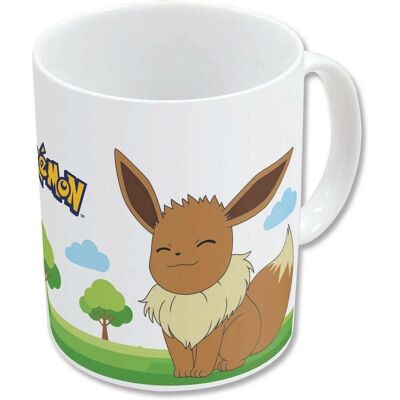 Stor Pokémon Tasse Evoli 325 ml, Tasse, Blanc, Marron - Publicité Stor Pokémon Tasse Evoli 325 ml, Tasse, Blanc, Marron - Publicité