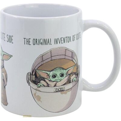 Stor Star Wars : The Mandalorian Mug Cute Baby Grogu 325 ml, Tasse, Multicolore - Publicité Stor Star Wars : The Mandalorian Mug Cute Baby Grogu 325 ml, Tasse, Multicolore - Publicité