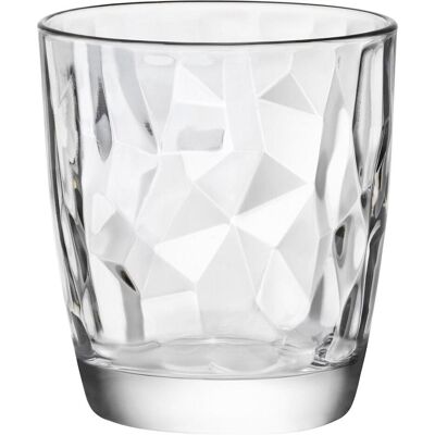 Bormioli Rocco Bormiolio Rocco Set de verres Diamond 6 pièces, Verres, Transparent - Publicité Bormioli Rocco Bormiolio Rocco Set de verres Diamond 6 pièces, Verres, Transparent - Publicité