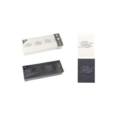 Papstar, Serviettes de table, 300 Snackservietten "DAILY Collection" 1/4-Falz 24 cm x 16,5 cm weiss "Enjoy your Meal" (300 pcs, 24 x 16.50 cm) - Publicité Papstar, Serviettes de table, 300 Snackservietten "DAILY Collection" 1/4-Falz 24 cm x 16,5 cm weiss "Enjoy your Meal" (300 pcs, 24 x 16.50 cm) - Publicité