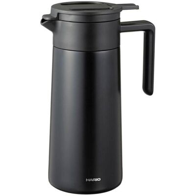 Hario Thermoserver Avec revêtement céramique, Noir, 800 ml, Carafe isotherme, Noir - Publicité Hario Thermoserver Avec revêtement céramique, Noir, 800 ml, Carafe isotherme, Noir - Publicité