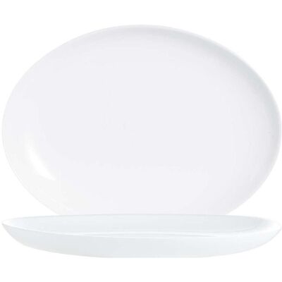 Arcoroc, Vaisselle de service, 6 Plats de service Evolutions White blanc 33,0 cm - Publicité Arcoroc, Vaisselle de service, 6 Plats de service Evolutions White blanc 33,0 cm - Publicité