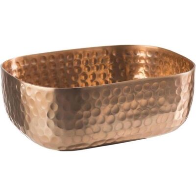 APS 40691 Saladier en cuivre martelé - 0,7L, 15,5x12cm - Salad Bowl - Publicité APS 40691 Saladier en cuivre martelé - 0,7L, 15,5x12cm - Salad Bowl - Publicité