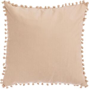 Domoletti, Coussin décoratif, COUSSIN PONPON-196 45X45 CM (45 x 45 cm) - Publicité Domoletti, Coussin décoratif, COUSSIN PONPON-196 45X45 CM (45 x 45 cm) - Publicité