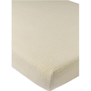 Meyco, Drap housse bébé, spannbettlaken kinderbett - pre-washed musselin (140 x 70 cm) - Publicité Meyco, Drap housse bébé, spannbettlaken kinderbett - pre-washed musselin (140 x 70 cm) - Publicité