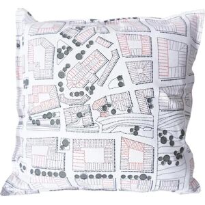 Born in Sweden, Coussin décoratif, Taie d'oreiller City (50 x 50 cm) - Publicité Born in Sweden, Coussin décoratif, Taie d'oreiller City (50 x 50 cm) - Publicité