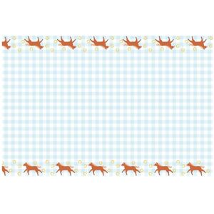 Partydeco, Nappe, Nappe Cheval 180 x 120 cm, Bleu (180 x 120 cm) - Publicité Partydeco, Nappe, Nappe Cheval 180 x 120 cm, Bleu (180 x 120 cm) - Publicité