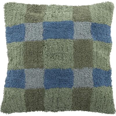 Bloomingville, Coussin décoratif, - Pil Cushion - Green - Cotton OEKO-TEX (50 x 50 cm) - Publicité Bloomingville, Coussin décoratif, - Pil Cushion - Green - Cotton OEKO-TEX (50 x 50 cm) - Publicité