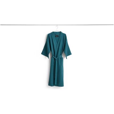 HAY, Peignoir, - Peignoir en tissu gaufré - Taille unique - Bleu pétrole (Taille unique) - Publicité HAY, Peignoir, - Peignoir en tissu gaufré - Taille unique - Bleu pétrole (Taille unique) - Publicité