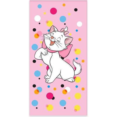 Disney Serviette de plage, Marie Bubbles Badetuch, Strandtuch 60x120cm (120 x 60 cm) - Publicité Disney Serviette de plage, Marie Bubbles Badetuch, Strandtuch 60x120cm (120 x 60 cm) - Publicité